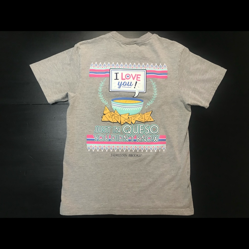 Jadelynn Brooke Gray Queso Shirt